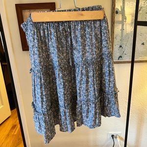 Countryside floral skirt